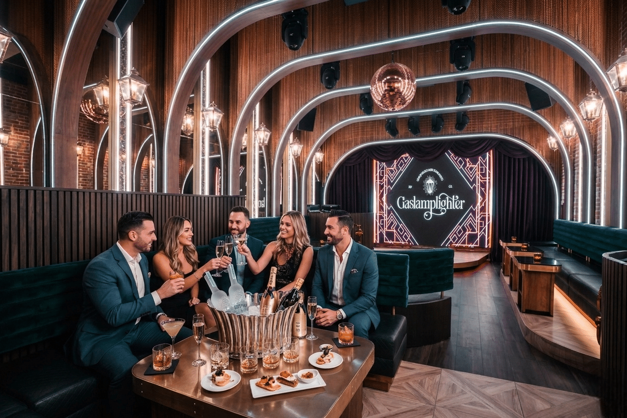 VIP business entertainment experience with cocktails and nightlife in San Diego